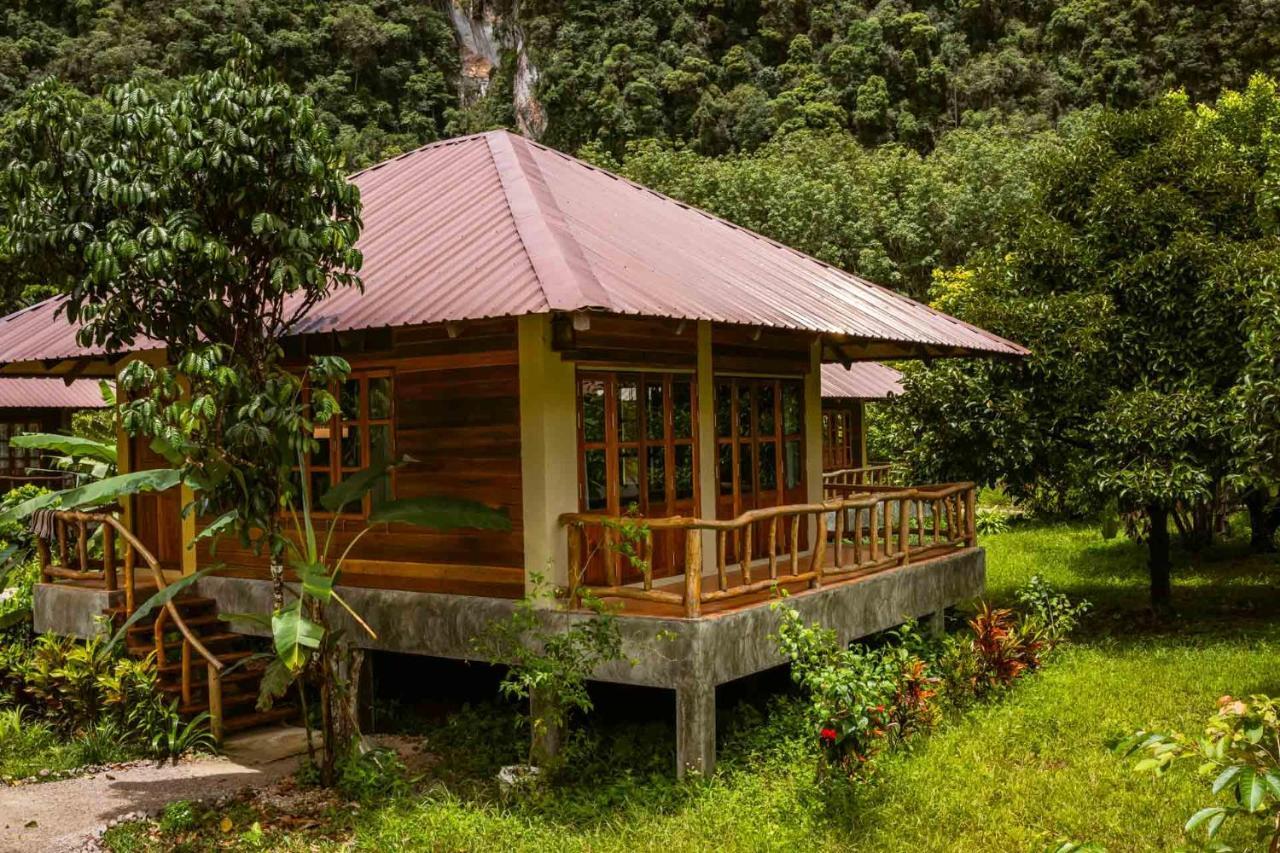 Monkey Mansion - Jungalows & Tours Khao Sok National Park Exteriör bild